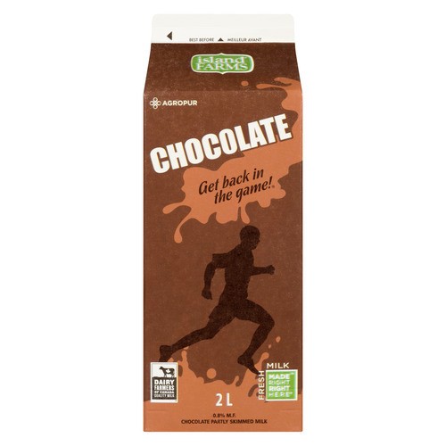 Island Farms 0.8% Partly Skimmed Milk Chocolate 2 L