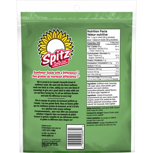 Spitz Sunflower Seeds Seasoned 210 g
