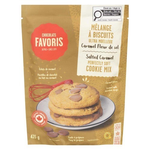 Chocolats Favoris Cookie Mix Salted Caramel 435 g