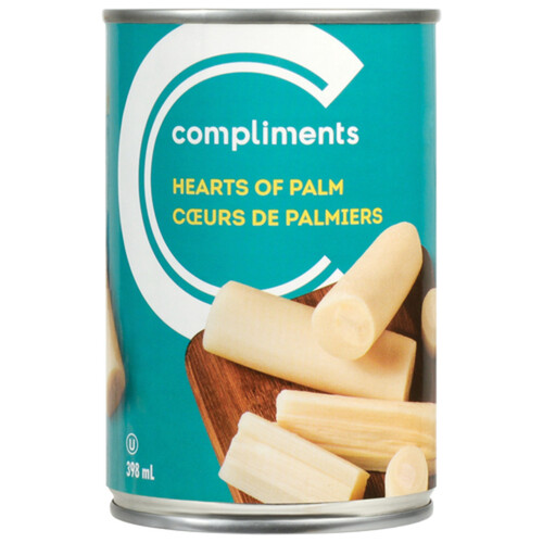 Compliments Canned Hearts Of Palm 398 ml