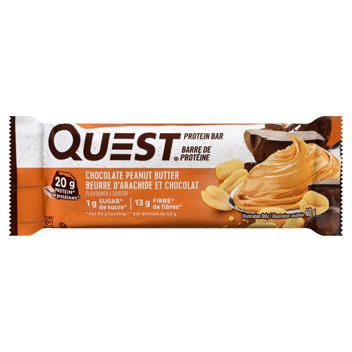 Quest Protien Bar Chocolate Peanut Butter 60 g