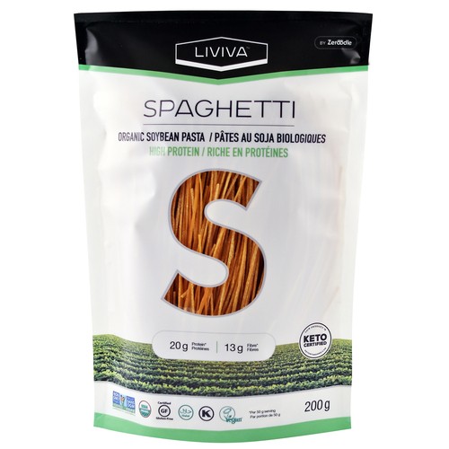 Liviva Organic Spaghetti Pasta Soybean 200 g