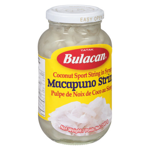 Bulacan Shredded Macapuno Coconut Sport String In Syrup 340 g