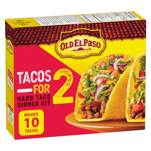 Old El Paso Taco Dinner Kit Tacos For 2 Hard 6 Shells 94 g