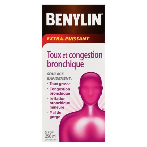 Benylin Extra Strength Cough Syrup 250 ml