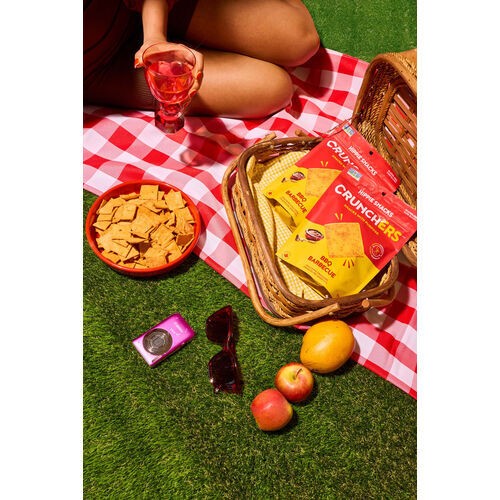 Hippie Snacks Crunchers Snacking Crackers BBQ 110 g
