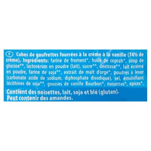 Loacker Quadratini Bite Size Wafer Cookies Vanilla 250 g