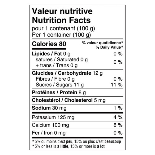 Liberté Greek 0% MF Yogurt Strawberry High Protein 4 x 100 g