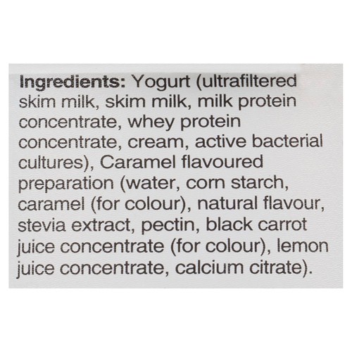 Oikos Pro No Added Sugar 1% Greek Yogurt Caramel 650 g