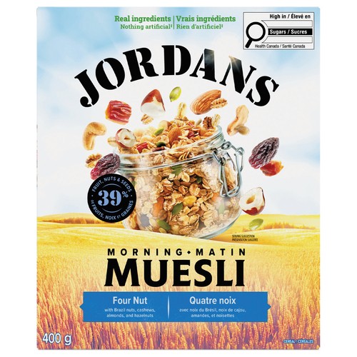 Jordans Muesli Four Nut 400 g