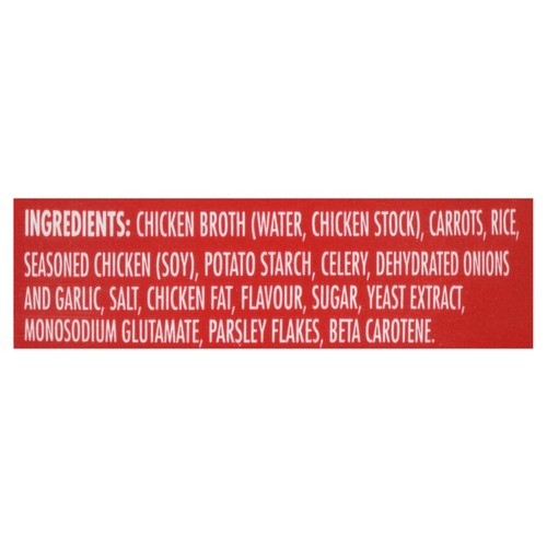 Campbell's Gluten-Free Soup Herbed Chicken With Rice 540 ml