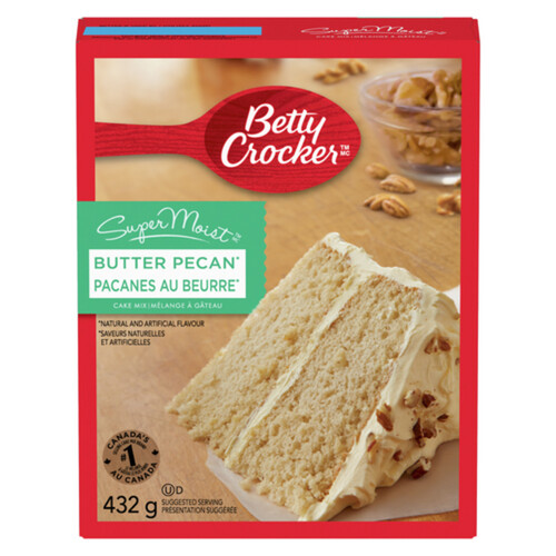 Betty Crocker Cake Mix Super Moist Butter Pecan 432 g