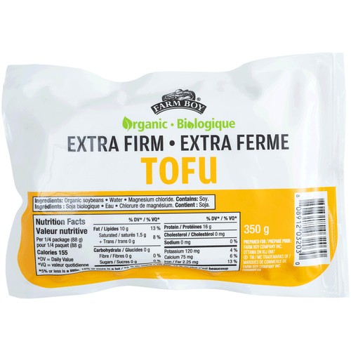 Farm Boy Organic Tofu Extra Firm 350 g