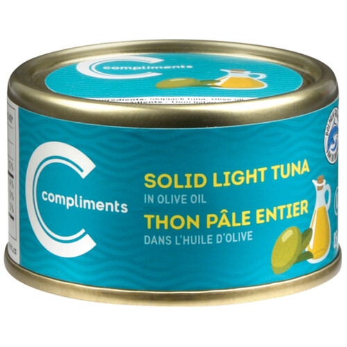 Compliments Solid Tuna Light In Olive Oil 85 g