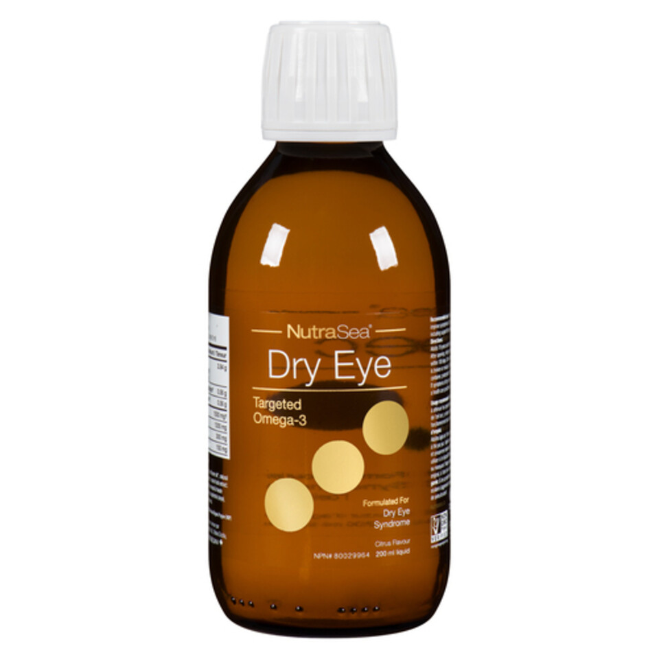 Nature's Way NutraSea Dry Eye Liquid Citrus Flavour 200 ml Voilà