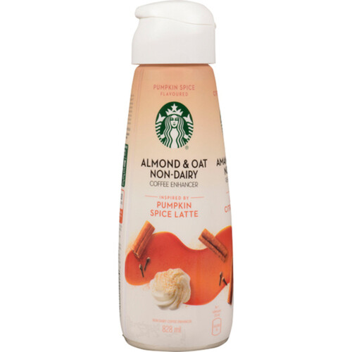 Starbucks Non-Dairy Almond & Oat Coffee Enhancer Pumpkin Spice Latte 828 ml