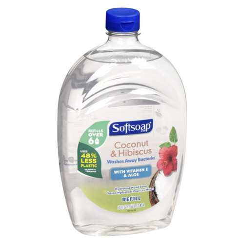 Softsoap Liquid Hand Soap Refill Coconut And Hibiscus 1.47 L