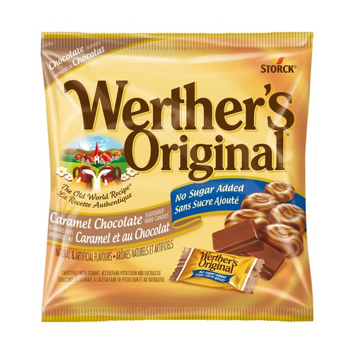 Werther's Original No Sugar Added Caramel Chocolate 60 g