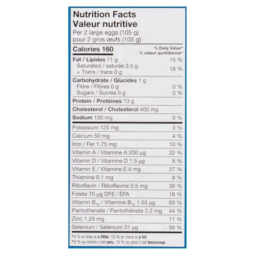 Burnbrae Farms White Eggs Large 30 Count