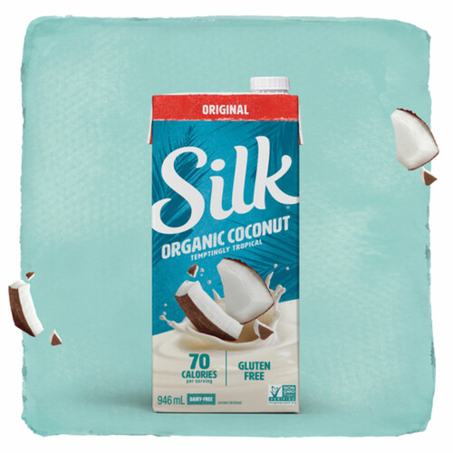 Silk Organic Dairy Free Coconut Milk Beverage Original 946 ml Voilà