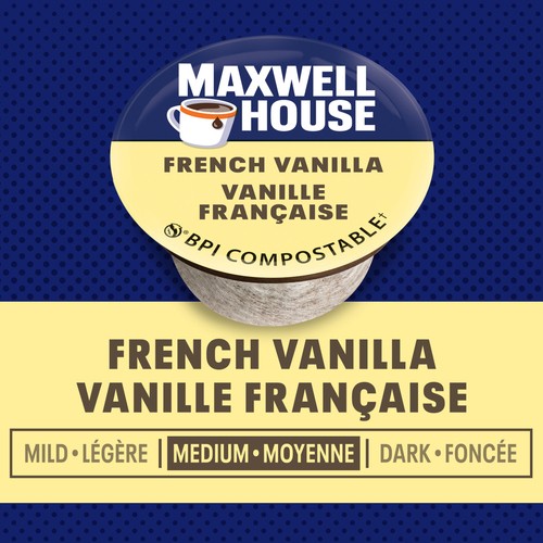Maxwell House Coffee Pods French Vanilla 12 K-Cups 108 g