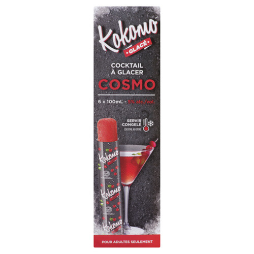 Kokomo Cosmo 5% Alc. Frozen Cocktail 6 x100 ml