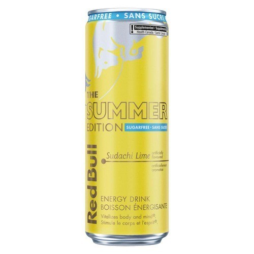 Red Bull Sugar-Free Energy Drink The Summer Edition Sudachi Lime 473 ml (can)