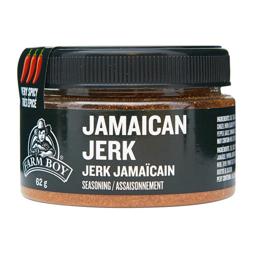Farm Boy Seasoning Jamaican Jerk Very Spicy 62 g