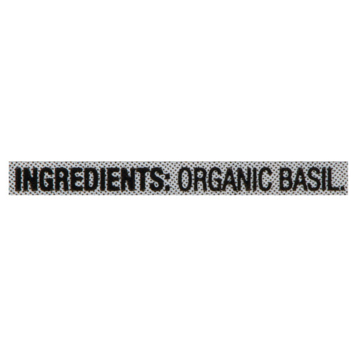 Club House Organic Bag Basil Leaves 10 g