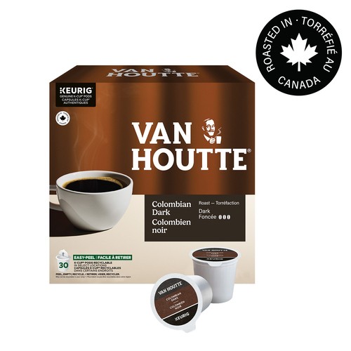 Van Houtte Coffee Pods Colombian Dark Roast 30 K-Cups 263 g