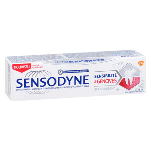 Sensodyne Toothpaste Sensitive & Gum Whitening 75 ml