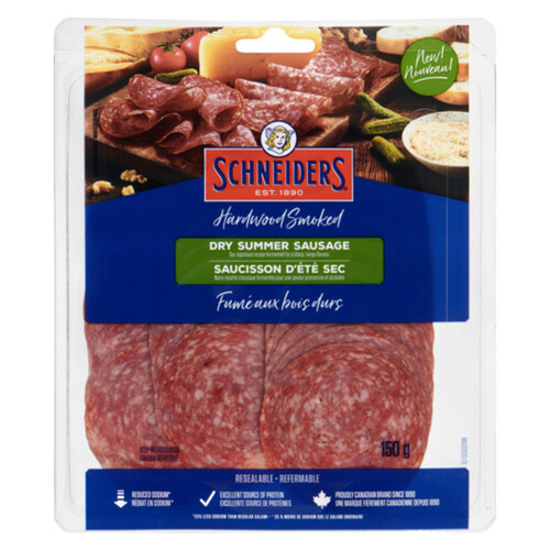 Schneiders Low Sodium Dry Summer Sausage 150 g