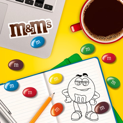 M&M'S Peanut Milk Chocolate Candies Sharing Bag 400 g