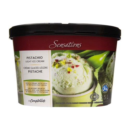 Sensations Light Ice Cream Pistachio 1.5 L