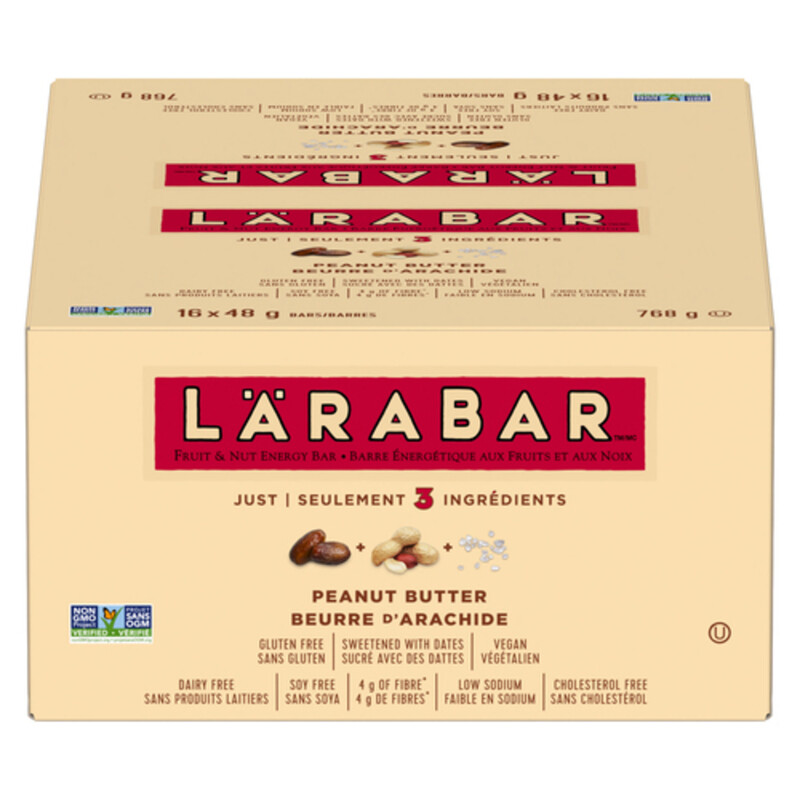Lärabar GlutenFree Energy Bar Peanut Butter 48 g Voilà Online