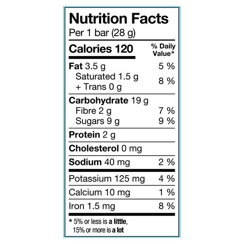 Leclerc Go Pure Cereal Bar Roasted Banana 140 g