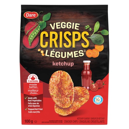 Dare Veggie Crisps Ketchup Flavoured 100 g