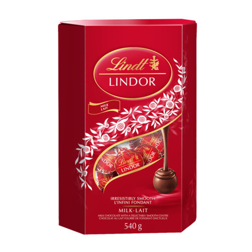 Lindt Lindor Milk Chocolates 540 g