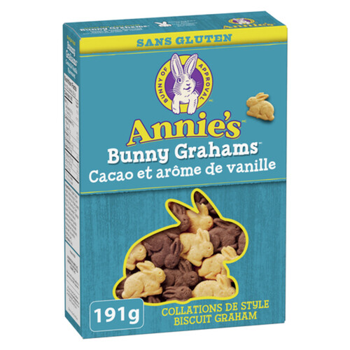 Annie's Gluten-Free Bunny Grahams Style Cocoa & Vanilla 191 g