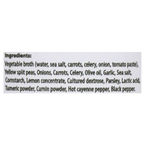 Just Soup Gluten-Free Soup Moroccan Split Pea 480 ml