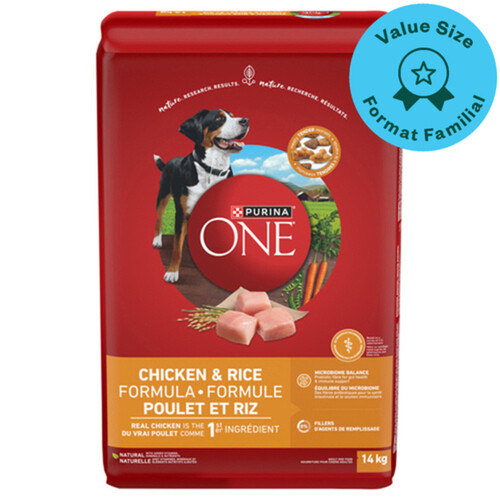 Purina ONE Microbiome Balance Dry Dog Food Chicken & Rice Formula