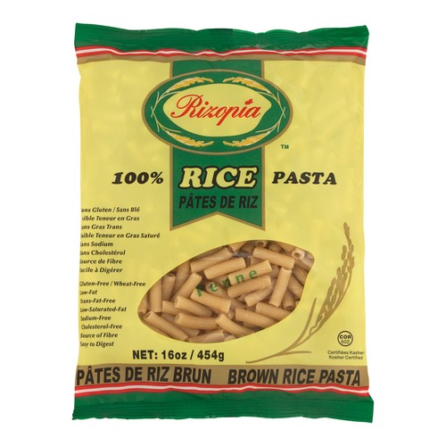 Rizopia Penne Brown Rice 454 g