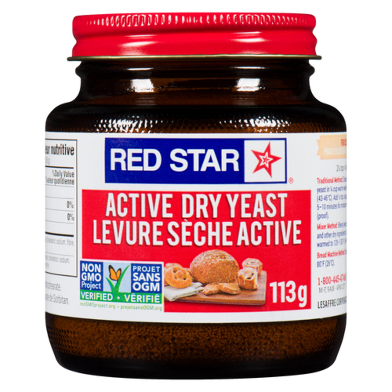 Red Star Jar Active Dry Yeast 113 g Voilà Online Groceries & Offers