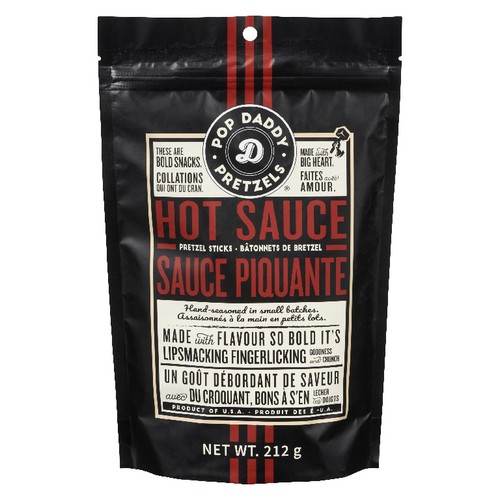 Pop Daddy Pretzel Sticks Hot Sauce 212 g