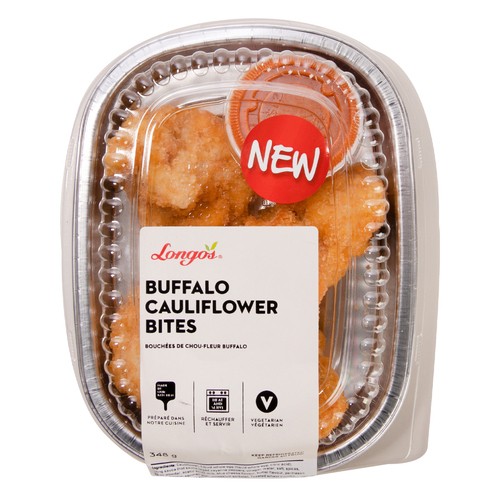 Longo's Cauliflower Bites Buffalo 348 g