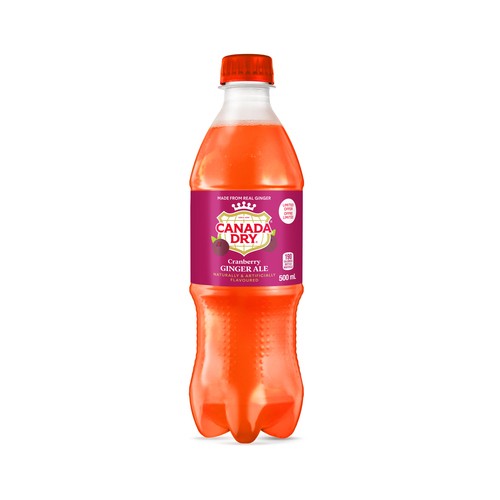 Canada Dry Cranberry Ginger Ale 500 ml (bottle)