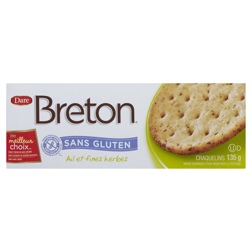 Voilà Online Groceries & Offers Dare Breton GlutenFree Crackers Herb