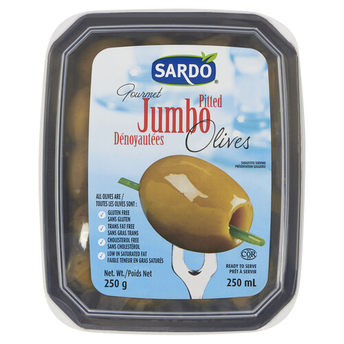 Sardo Jumbo Pitted Olives 250 ml