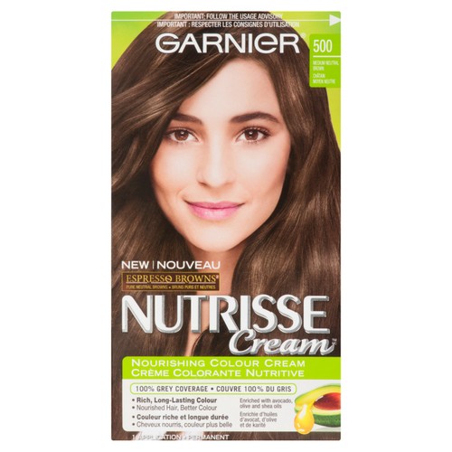 Garnier Nutrisse Cream 500 Icy Brown Hair Colour