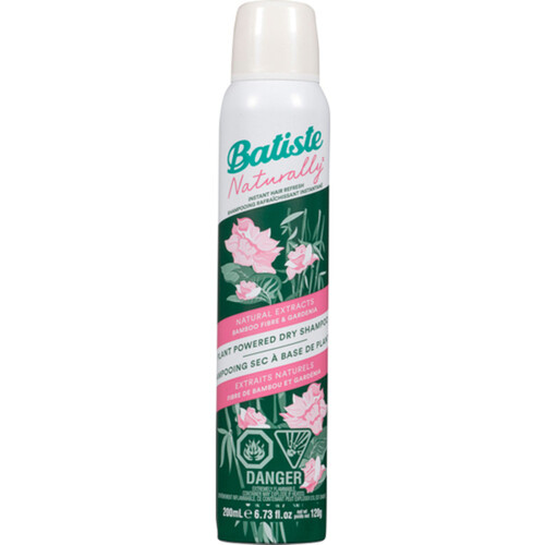 Batiste Natural Bamboo Gardenia Dry Shampoo 200 ml